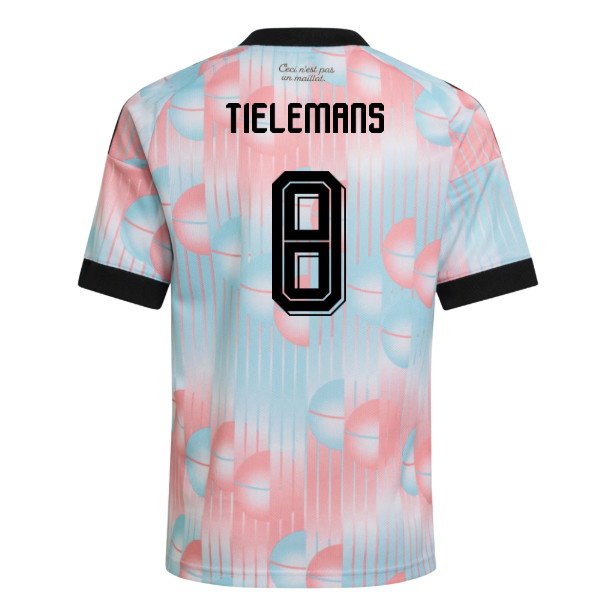 2026-2027 Belgium Away Shirt (Kids) (Tielemans 8)-SoccerKits Hub | Buy Soccer Jerseys Online